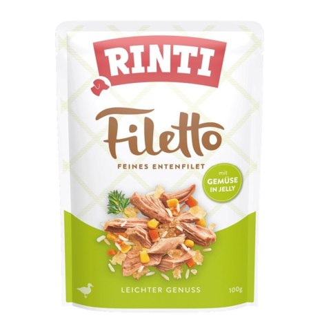 RINTI Rinti Filetto kaczka warzywa w galaretce 100g RINTI Rinti Filetto kaczka warzywa w galaretce 100g