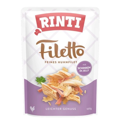 RINTI Rinti Filetto kurczak i szynka w galaretce 100g RINTI Rinti Filetto kurczak i szynka w galaretce 100g