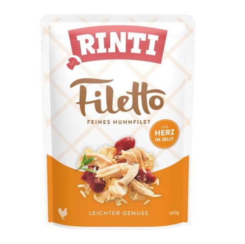 RINTI Rinti Filetto kurczak,serca drob. w galaretce 100g RINTI Rinti Filetto kurczak,serca drob. w galaretce 100g