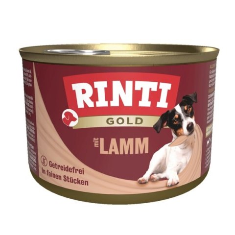 RINTI Rinti Gold Jagnięcina puszka 185g RINTI Rinti Gold Jagnięcina puszka 185g