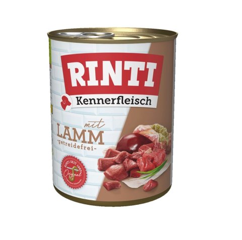 RINTI Rinti Kennerfleisch jagnięcina puszka 800g RINTI Rinti Kennerfleisch jagnięcina puszka 800g
