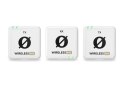 RODE RODE Wireless ME Dual White  - Kompaktowy bezprzewodowy system mikrofonowy z dwoma nadajnikami do nagrywania dwukanałowego (biał