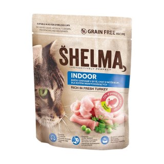SHELMA SHELMA karma sucha INDOOR. Z indykiem 750g
