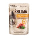 SHELMA SHELMA saszetka z kurczakiem i pomidorami oraz ziołami 85g