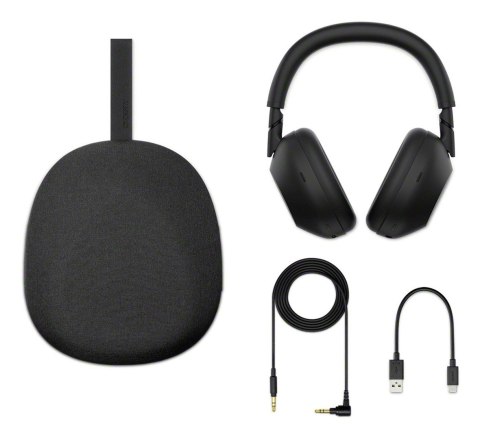 Sony Słuchawki bezprzewodowe Sony (czarne) WH-1000XM6B Sony Słuchawki bezprzewodowe Sony (czarne) WH-1000XM6B