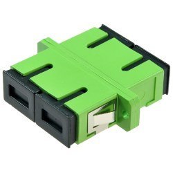 ALANTEC Alantec Adapter światłowodowy jednomodowy SM SC/APC duplex (FOA-SCA-SMD)