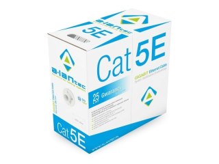 ALANTEC Alantec Kabel U/UTP kat.5e, sieciowy, LSOH, Eca 4x2x24 AWG, 1Gb/s, 250 MHz, szary, 305m (KIU5LSOH305)