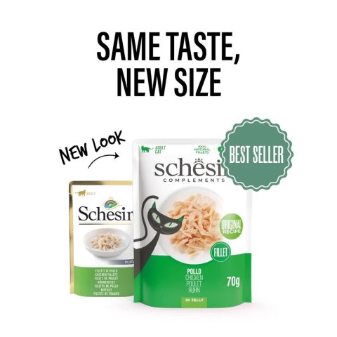 Agras Pet Foods SCHESIR Adult Fileciki z Kurczaka 70g