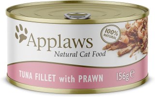 Applaws APPLAWS Natural Cat Food Tuńczyk z krewetkami - mokra karma dla kota - 156g