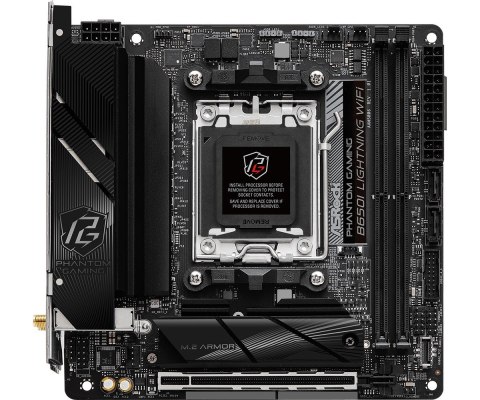 Asrock Płyta główna Asrock B650I LIGHTNING WIFI Asrock Płyta główna Asrock B650I LIGHTNING WIFI