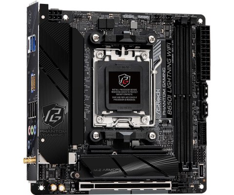 Asrock Płyta główna Asrock B650I LIGHTNING WIFI Asrock Płyta główna Asrock B650I LIGHTNING WIFI