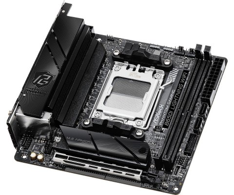 Asrock Płyta główna Asrock B650I LIGHTNING WIFI Asrock Płyta główna Asrock B650I LIGHTNING WIFI