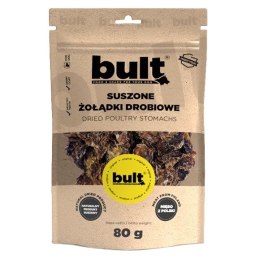 Bult BULT Suszone żołądki drobiowe dla psa 80g