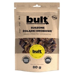 Bult BULT Suszone żołądki drobiowe dla psa 80g