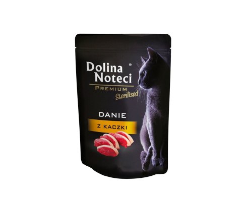 DOLINA NOTECI DOLINA NOTECI Premium Sterilised Danie z kaczki - mokra karma dla kotów sterylizowanych - 85g DOLINA NOTECI DOLINA NOTECI Premium Sterilised Danie z kaczki - mokra karma dla kotów sterylizowanych - 85g