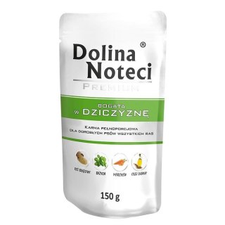 DOLINA NOTECI DOLINA NOTECI Premium bogata w dziczyznę - mokra karma dla psa - 150g