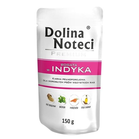 DOLINA NOTECI DOLINA NOTECI Premium bogata w indyka - mokra karma dla psa - 150g DOLINA NOTECI DOLINA NOTECI Premium bogata w indyka - mokra karma dla psa - 150g