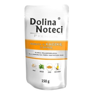 DOLINA NOTECI Dolina Noteci Premium bogata w kaczkę z dynią - mokra karma dla psa - saszetka 150 g