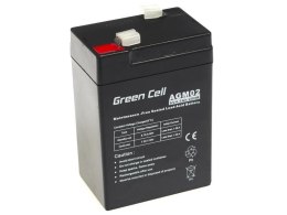 Green Cell GREEN CELL AKUMULATOR ŻELOWY AGM02 6V 4,5AH