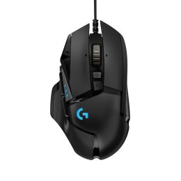 Logitech Mysz Logitech G502 Gaming HERO EU 910-005471 (optyczna; 16000 DPI; kolor czarny)