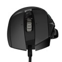 Logitech Mysz Logitech G502 Gaming HERO EU 910-005471 (optyczna; 16000 DPI; kolor czarny)