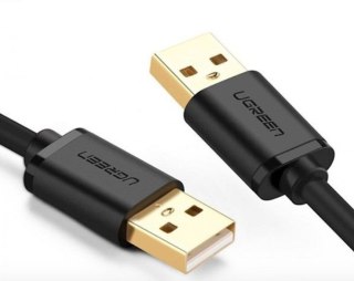 UGREEN Ugreen kabel USB 2.0 (męski) - USB 2.0 (męski) 2m (czarny)
