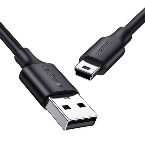 UGREEN Ugreen kabel USB-mini USB 480 Mbps 1,5m (czarny) UGREEN Ugreen kabel USB-mini USB 480 Mbps 1,5m (czarny)