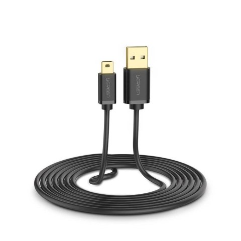 UGREEN Ugreen kabel USB - mini USB US132 1m (czarny) UGREEN Ugreen kabel USB - mini USB US132 1m (czarny)