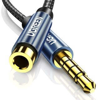 UGREEN Ugreen kabel adapter przedłużacz AUX mini jack 3,5 mm 2m (niebieski)