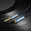 UGREEN Ugreen kabel adapter przedłużacz AUX mini jack 3,5 mm 2m (niebieski) UGREEN Ugreen kabel adapter przedłużacz AUX mini jack 3,5 mm 2m (niebieski)