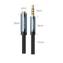 UGREEN Ugreen kabel adapter przedłużacz AUX mini jack 3,5 mm 2m (niebieski) UGREEN Ugreen kabel adapter przedłużacz AUX mini jack 3,5 mm 2m (niebieski)