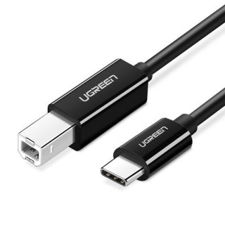 UGREEN Ugreen kabel do drukarki USB-C - USB-B 480Mb/s 2m (czarny)