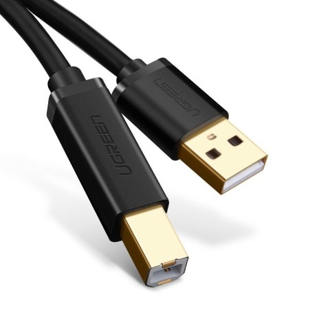 UGREEN Ugreen kabel do drukarki przewód USB-USB Typ B 3m czarny UGREEN Ugreen kabel do drukarki przewód USB-USB Typ B 3m czarny