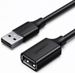 UGREEN Ugreen przewód przejściówka USB(żeński) - USB (męski) 2m (czarny)