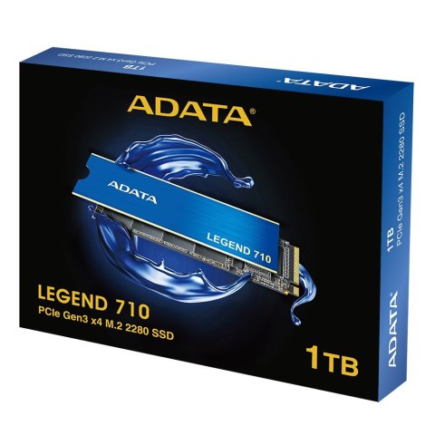 ADATA Dysk SSD ADATA LEGEND 710 1TB M.2 2280 PCIe Gen3x4 (WYPRZEDAŻ) ADATA Dysk SSD ADATA LEGEND 710 1TB M.2 2280 PCIe Gen3x4 (WYPRZEDAŻ)