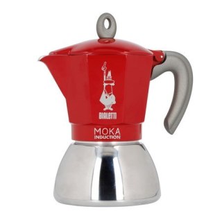 BIALETTI Bialetti kawiarka New Moka Induction 4tz czerwona