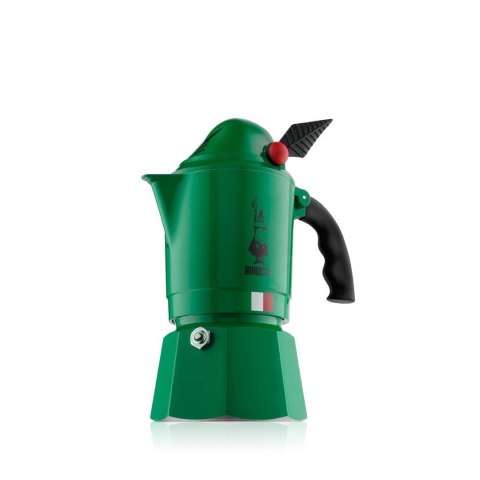 BIALETTI Kawiarka BIALETTI 8006363027625 (0,12 litra; kolor ciemnozielony)