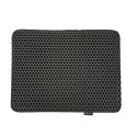 DIAMENTIQ DIAMENTIQ Mata pod kuwetę Czarny prostokąt 40x50