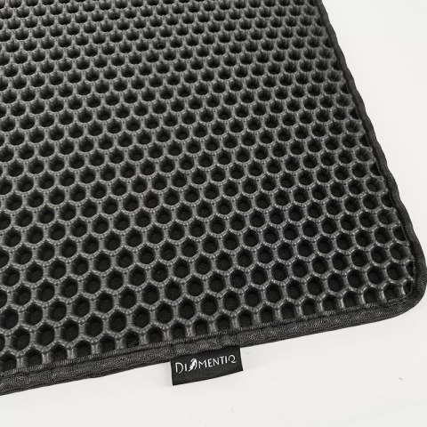 DIAMENTIQ DIAMENTIQ Mata pod kuwetę Czarny prostokąt 40x50 DIAMENTIQ DIAMENTIQ Mata pod kuwetę Czarny prostokąt 40x50