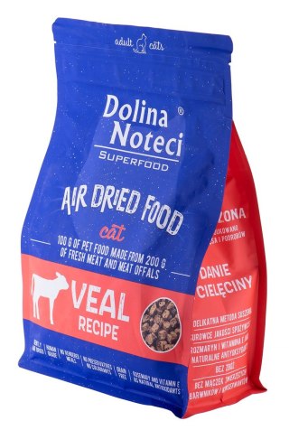 DOLINA NOTECI Dolina Noteci Superfood Cielęcina 1KG dla kota