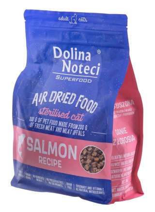 DOLINA NOTECI Dolina Noteci Superfood Sterylised Łosoś 1KG dla kota