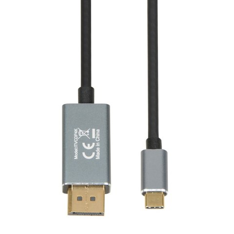 IBOX IBOX KABEL ITVCDP4K USB-C TO DISPLAYPORT 4K 1,8M IBOX IBOX KABEL ITVCDP4K USB-C TO DISPLAYPORT 4K 1,8M