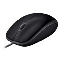Logitech Mysz Logitech 910-005508 (optyczna; 1000 DPI; kolor czarny)
