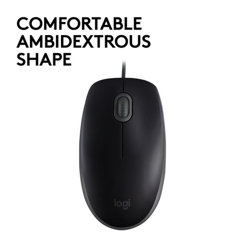 Logitech Mysz Logitech 910-005508 (optyczna; 1000 DPI; kolor czarny) Logitech Mysz Logitech 910-005508 (optyczna; 1000 DPI; kolor czarny)