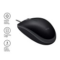 Logitech Mysz Logitech 910-005508 (optyczna; 1000 DPI; kolor czarny)