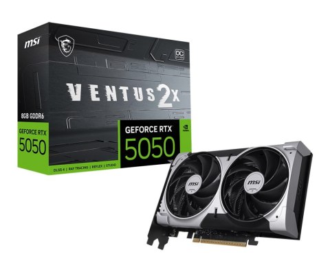 MSI Karta graf. MSI RTX 5050 8G VENTUS 2X OC MSI Karta graf. MSI RTX 5050 8G VENTUS 2X OC