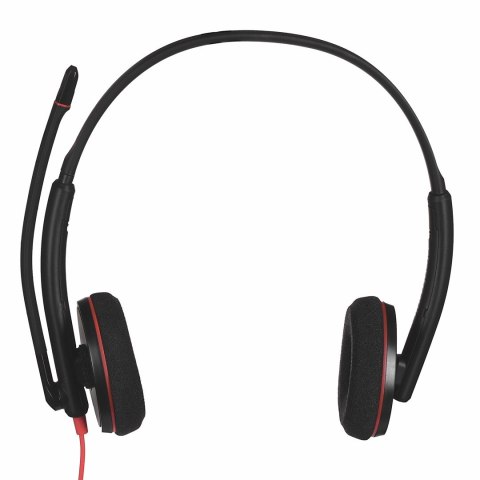 POLY Słuchawki Poly Blackwire 3220 Stereo Wired Headset, USB-C, USB-C/A Adapter (Bulk), Black