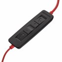 POLY Słuchawki Poly Blackwire 3220 Stereo Wired Headset, USB-C, USB-C/A Adapter (Bulk), Black