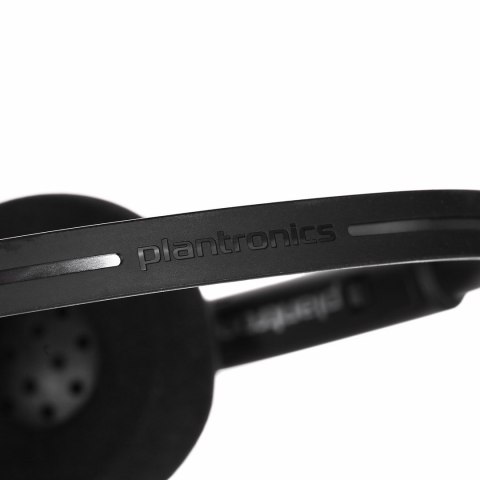 POLY Słuchawki Poly Blackwire 3220 Stereo Wired Headset, USB-C, USB-C/A Adapter (Bulk), Black