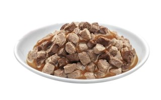 PREVITAL PREVITAL - Z wołowiną i wątróbką w sosie - Pełnoporcjowa karma dla dorosłych kotów - 0.415g